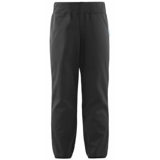 Черные унисекс брюки - скинни Reima - Рейма Softshell Peeta 722742/9990