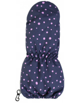 Зимние тёмно-синие рукавицы краги Rila 727738/6951