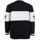 Джемпер черно-белый свитер Flash - Флеш Gang 19BG120-7-1850-4000-2